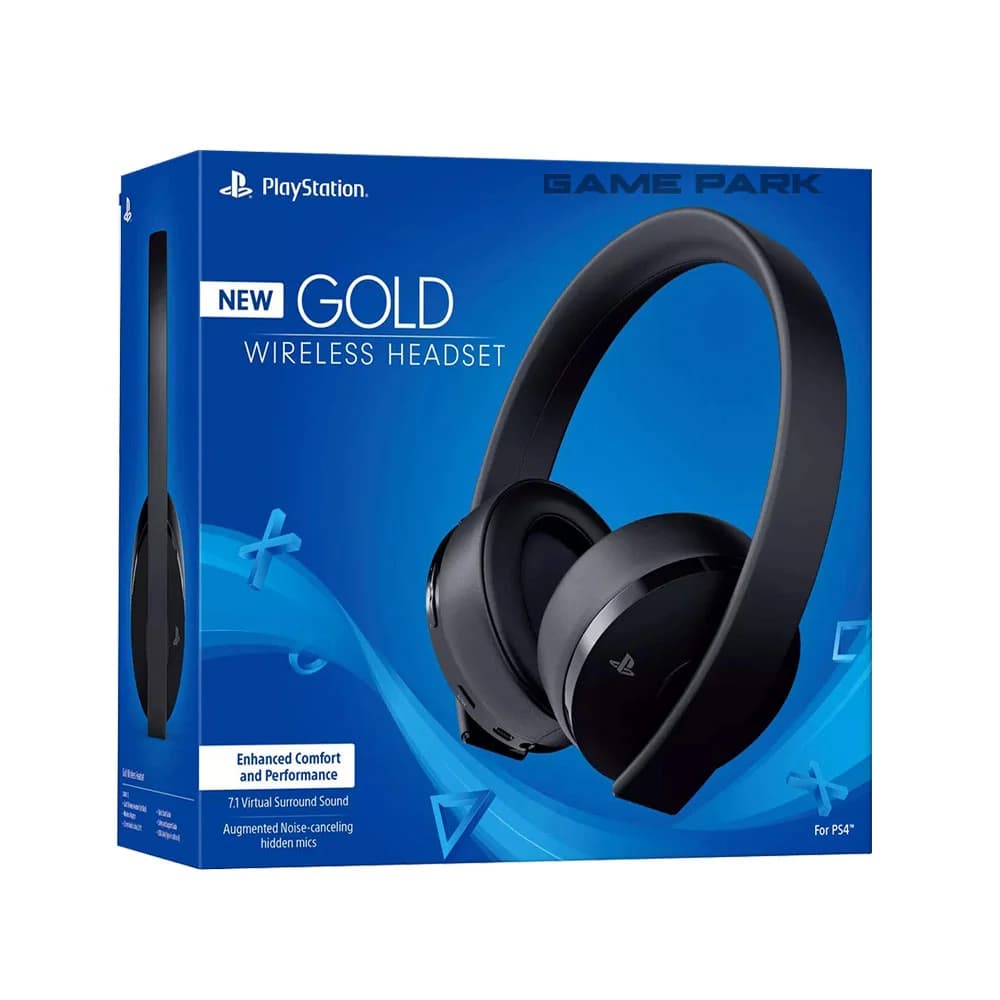 PS4 Gold Wireless Gaming Headset