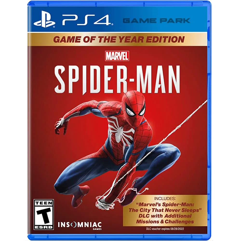 Spiderman GOTY Edition PS4