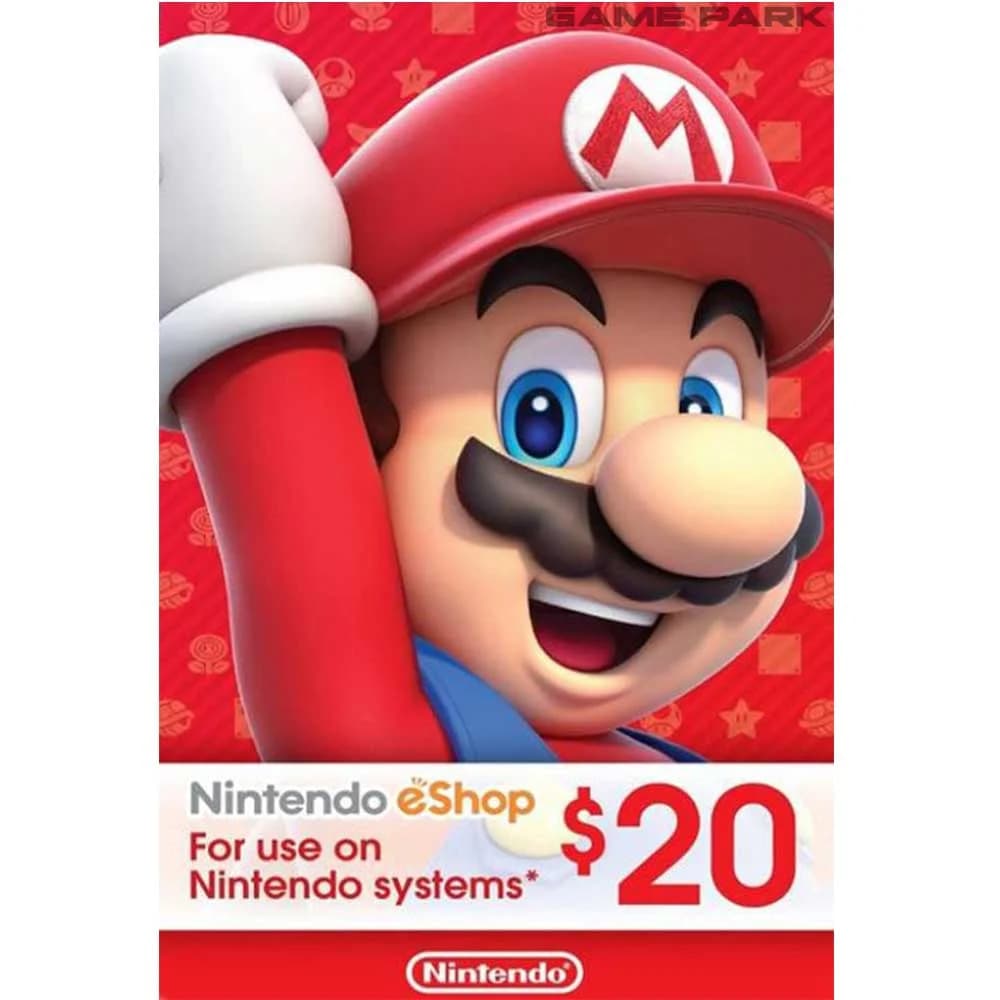 Nintendo eShop 20 USD Gift Card USA