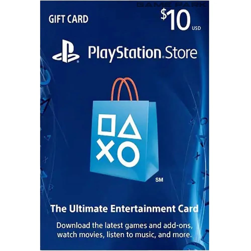 PSN 10 USD Gift Card