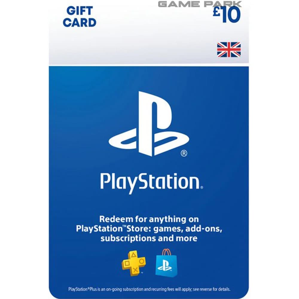 PSN 10 POUND Gift Card UK