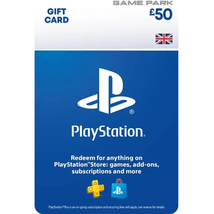 PSN 50 POUND Gift Card UK