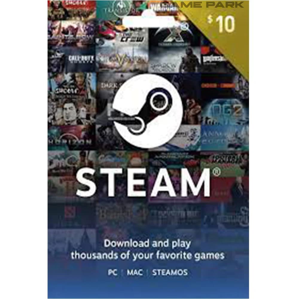 Steam Gift Card 10 USD Global