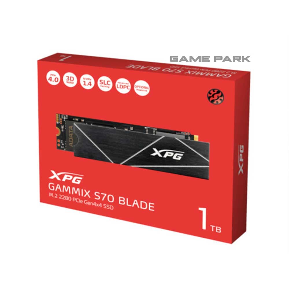 1TB PS5 SSD XPG GAMMIX S70 With Heatsink