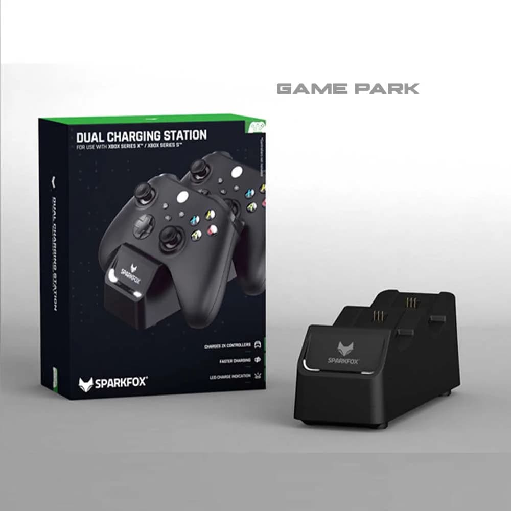 SparkFox Dual Charging Station for XBOX Series S/X