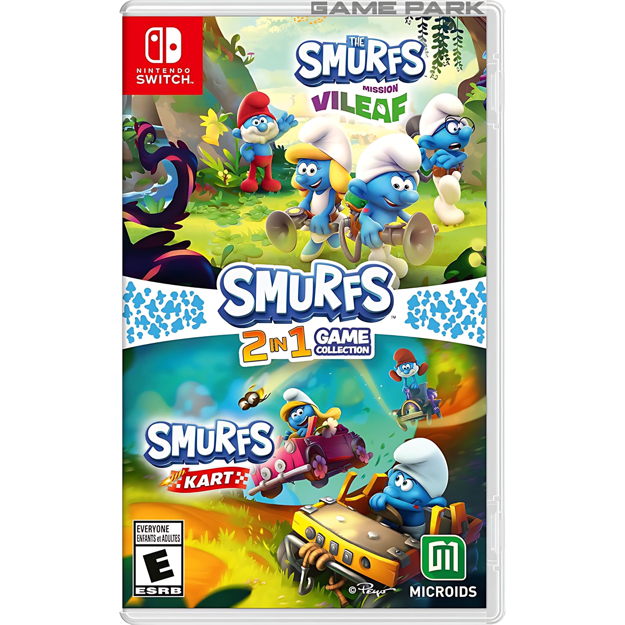 The Smurfs 2 in 1 Game Collection Nintendo Switch